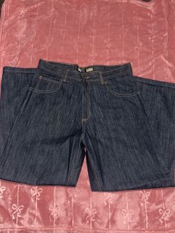 SOUTHPOLE Dark Blue Baggy Wide Leg Jeans