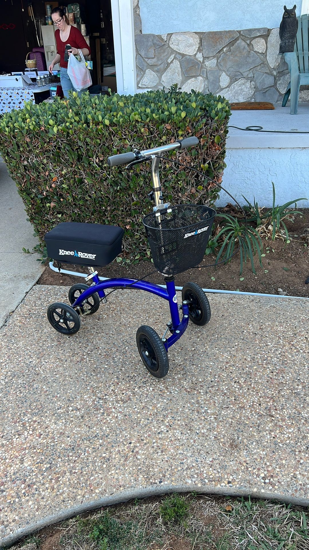 Knee Scooter W/ Basket & Cushion -Pending Pickup