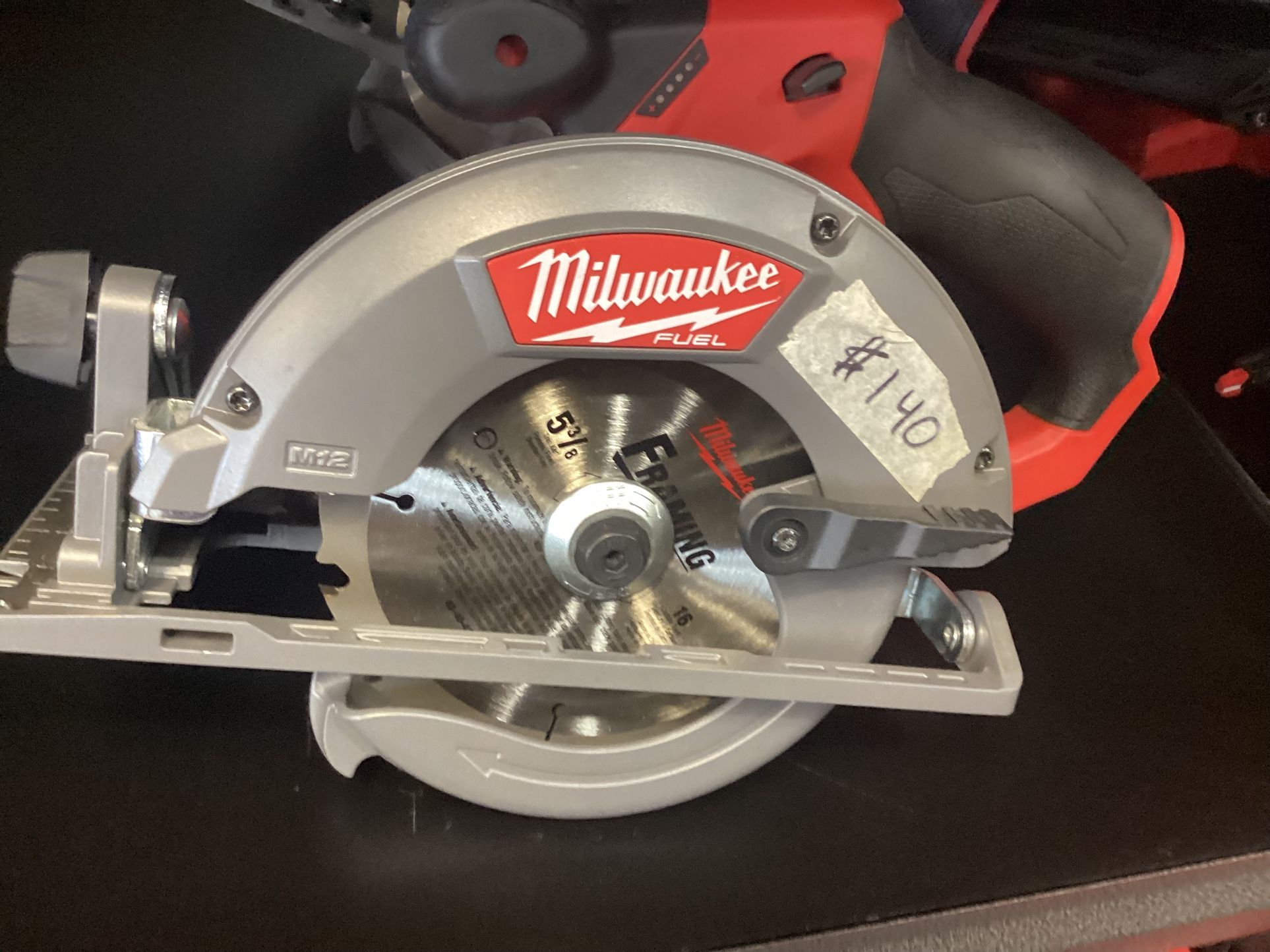 Milwaukee M12 Fuel Brushless 5 3/8 Circular Saw (Tool-Only) $140