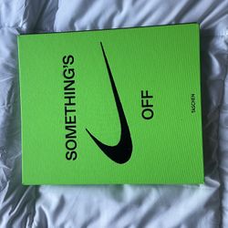 Something’s Off Book By Virgil Abloh Off White Designer