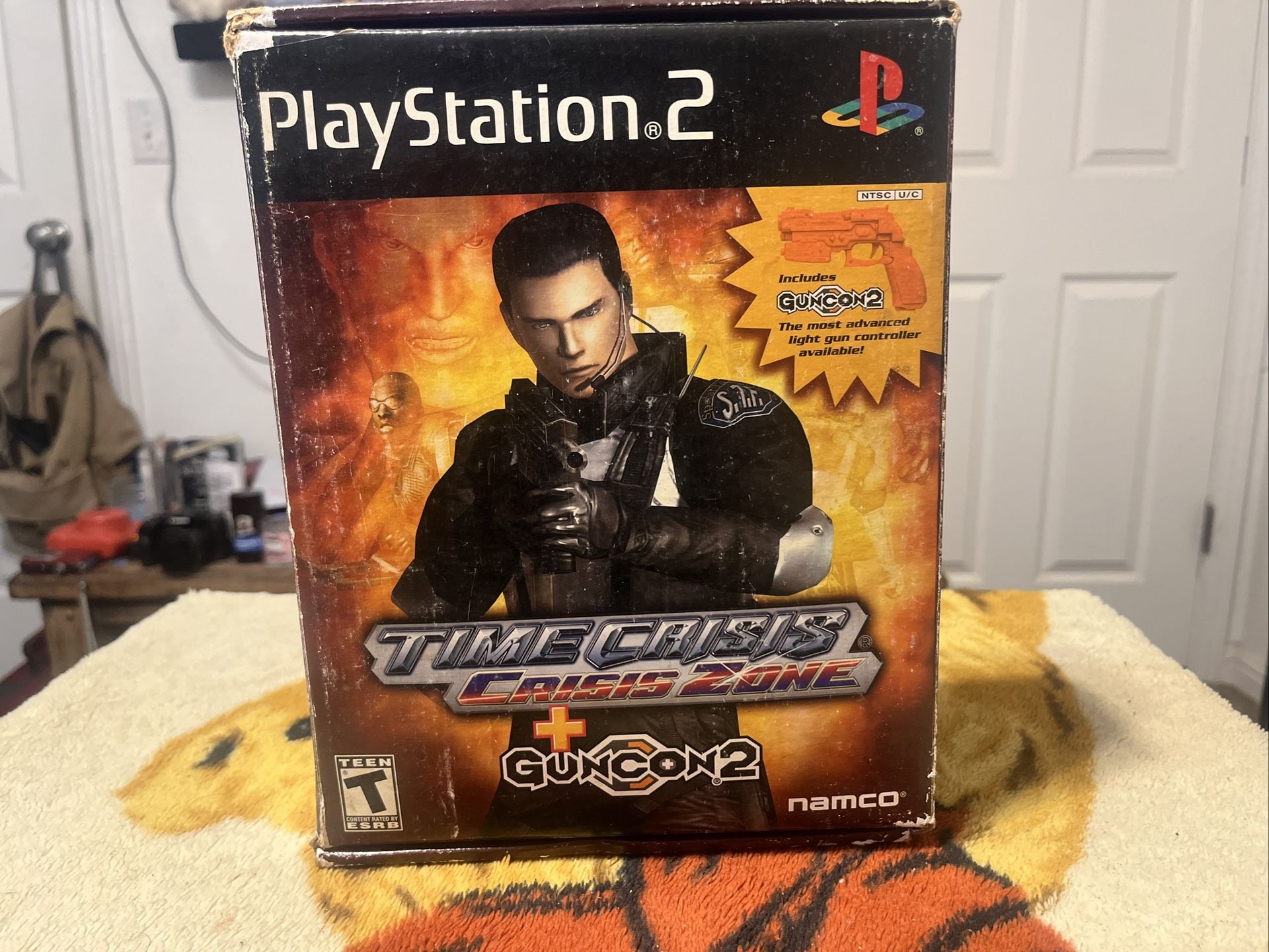 Time Crisis Zone Sony PlayStation 2 Game with Guncon
