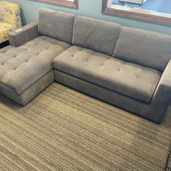 Super Comfortable Pullout Sectional With Storage Under Chase