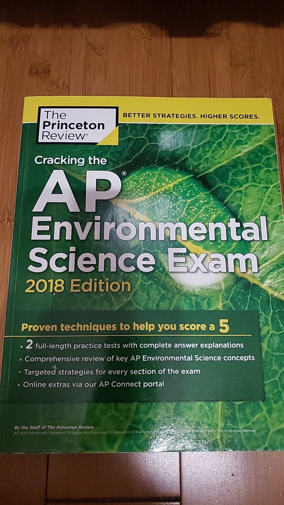 Cracking the AP Environmental Science Exam 2018 Edition