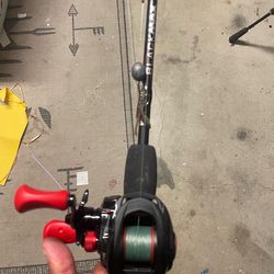 Abu Garcia Max X LH and Black Max Rod