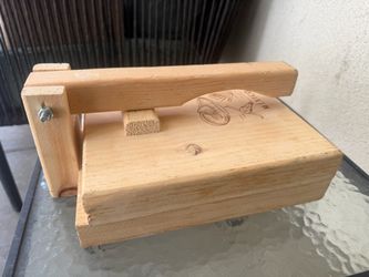 Wooden Tortilla Press from Mexico