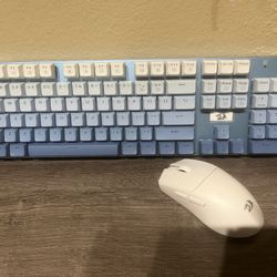 Redragon LED Keyboard And Mouse