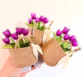 Trending! BATH & BODY WORKS🌷TOTE with FLOWERS 🌷Wallflowers Scent Control™ Nightlight plug