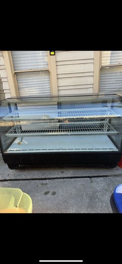 Glass Refrigerator Display