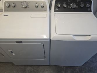 LARGE CAPACITY WASHER/DRYER SET