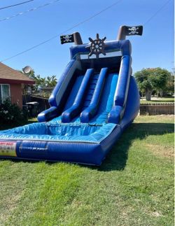 water slide