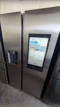 Samsung Family Hub side by side fridge
