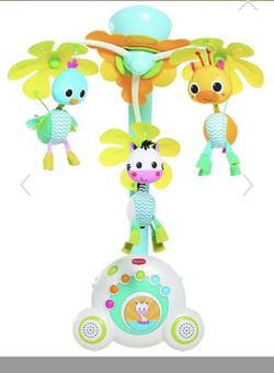 Tiny Love Soothe & Groove Mobile - Safari, Baby Toys, Music In Crib,  $19.99 First Come First Serve. 