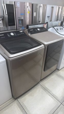 Samsung washer and dryer
