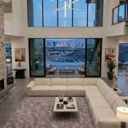 $20k Restoration Hardware Como 6 Piece Sectional