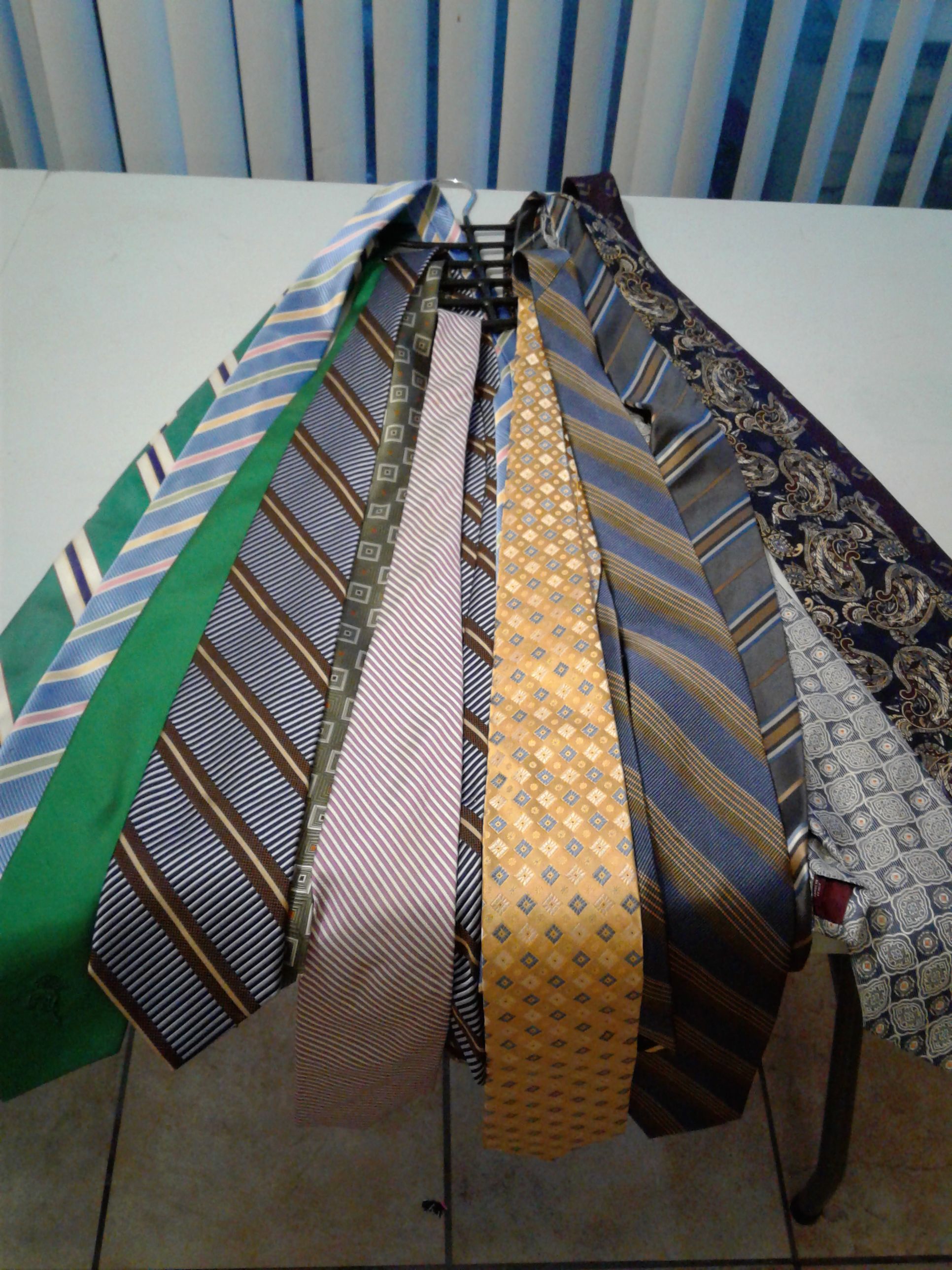 12 Assorted ties