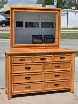 DRESSER WITH MIRROR