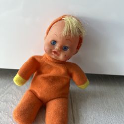 Vintage Beanie Doll (6” Tall)
