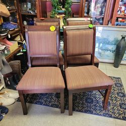 4 Barley Back Chairs 