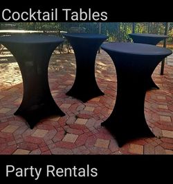 Cocktail Tables for Events