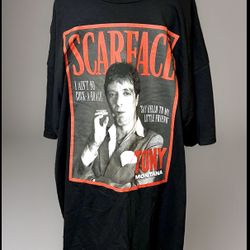 Universal Studios Hollywood Scarface  Movie “Tony Montana” Gangster TEE