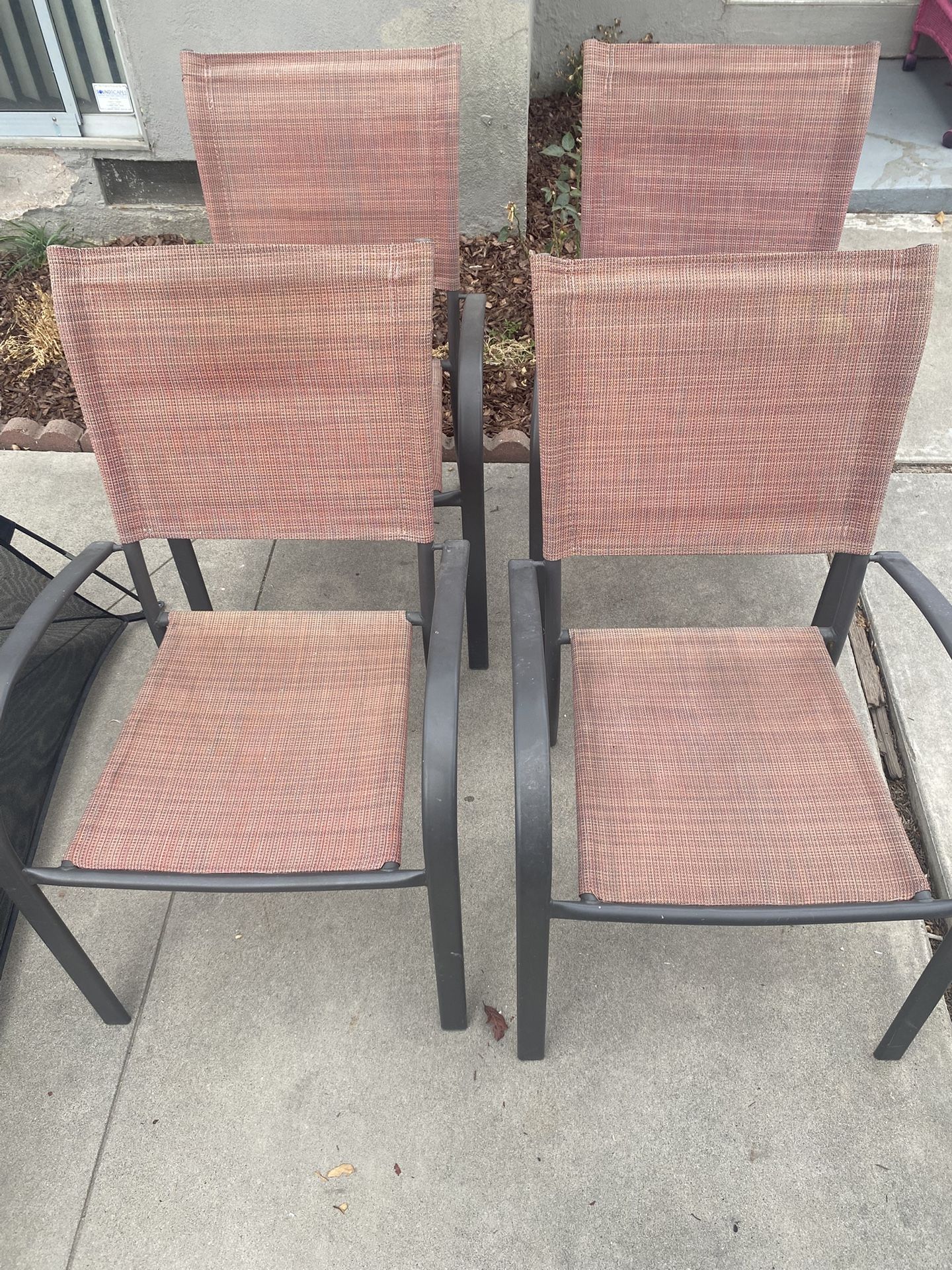 4 set Outdoor Chairs