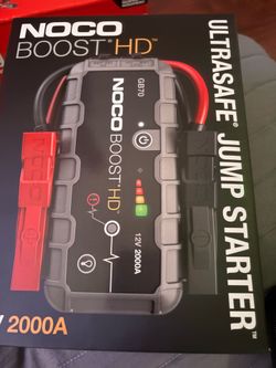 NOCO Boost HD _ GB70 Genius 2000 Amp Lithium Jump Starter