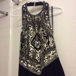 Oscar collection evening gown