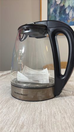 Hamilton Beach 1.7L Glass Kettle Replacement Carafe