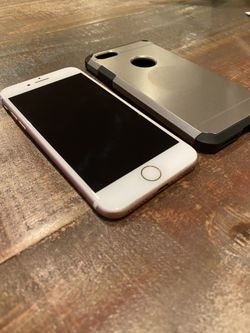 iPhone 7 with protective case