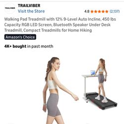 110$ Walking Pad Treadmill 