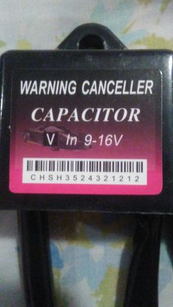 Warning canceller cancelador de corroiente para hid que parpadean