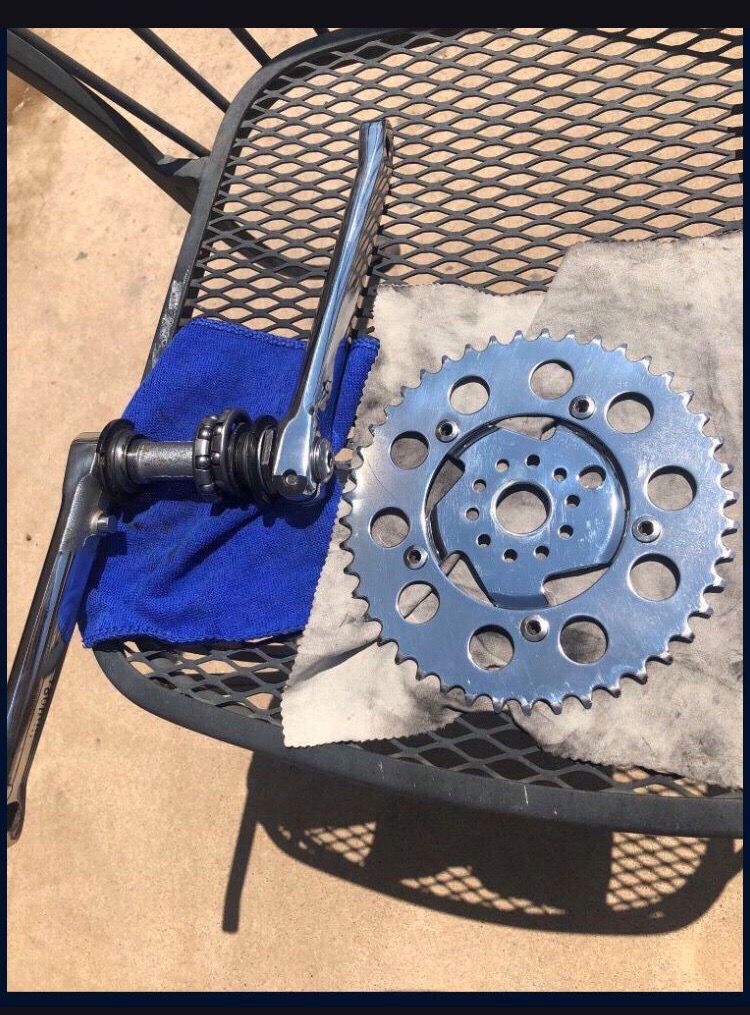 DIAMONDBACK 2 Piece Crank Set CRMO/ Og 44T CHAINWHEEL