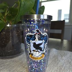 Ravenclaw Glitter Tumbler