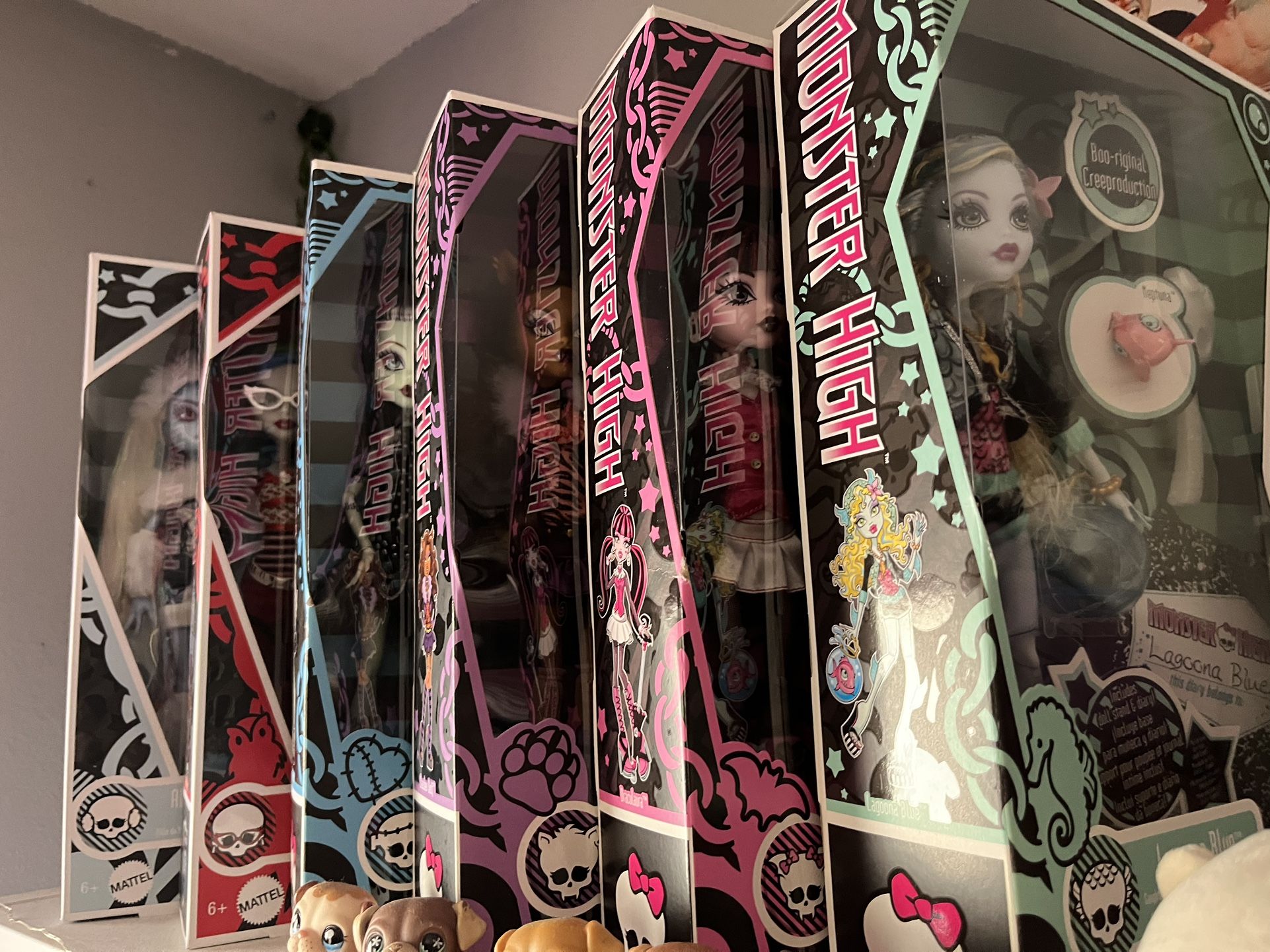 Unopened Monster High Dolls