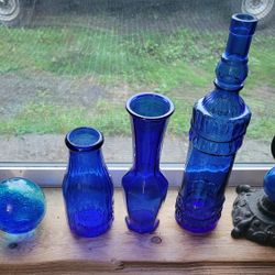 Cobalt Glass Collection