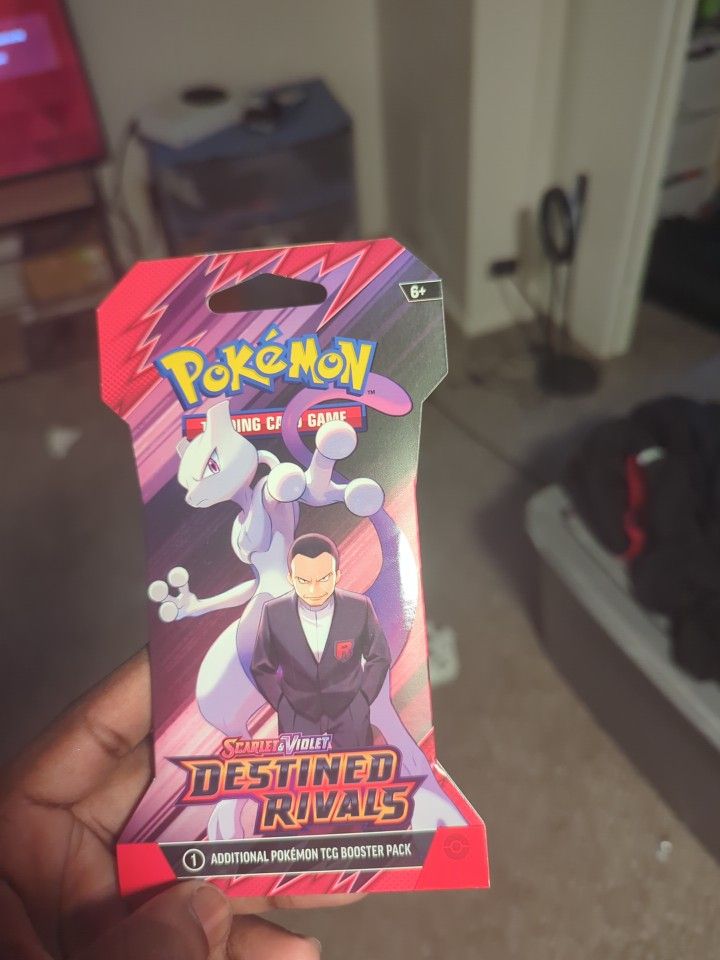 Pokemon Destined Rivals Booster Sleeve Pack