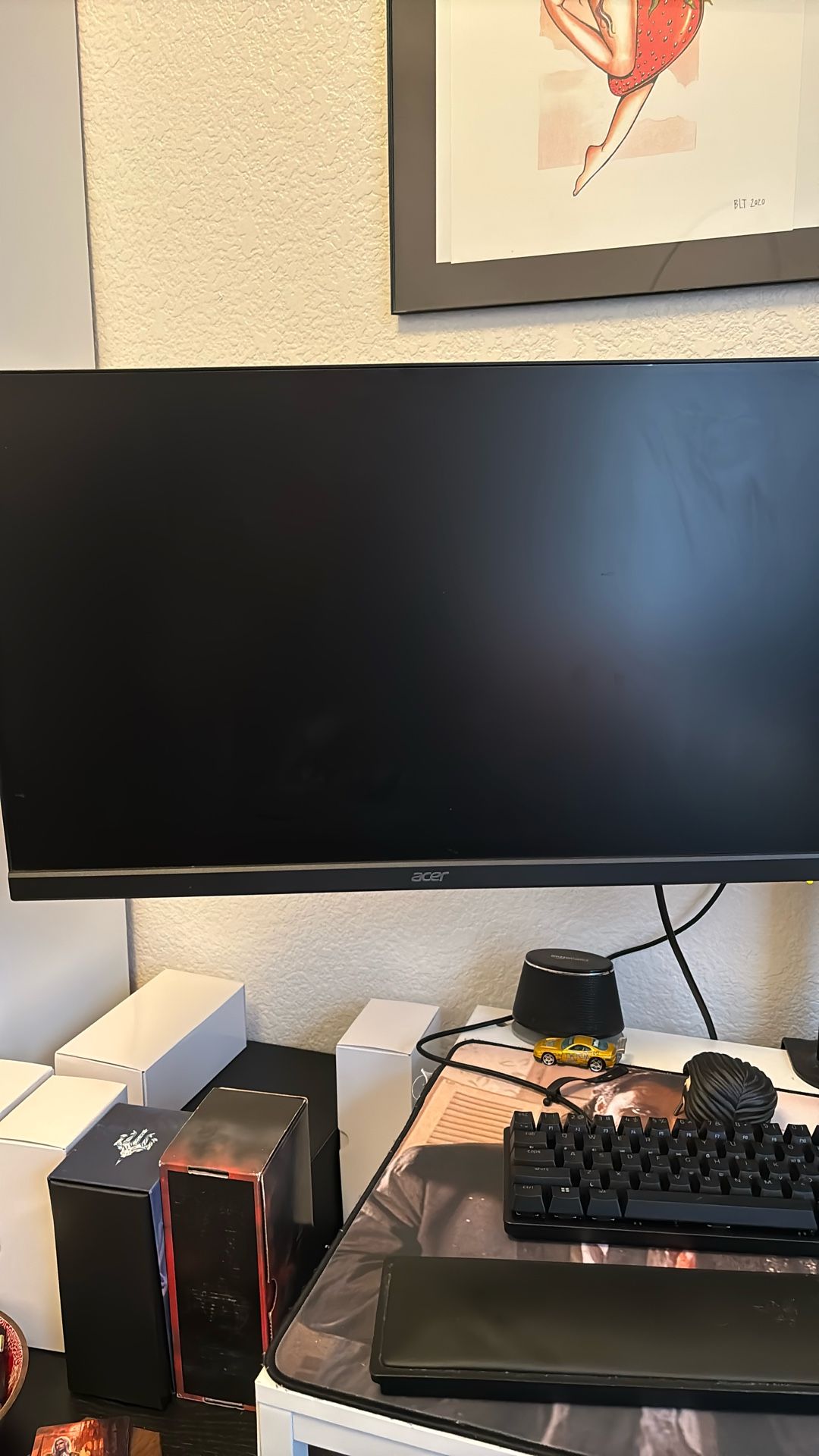 Two monitors 