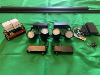 Halogen Track Lights Assembly