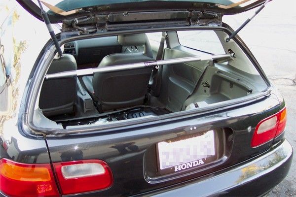 C Pillar Bar For Civic Eg Or Integra CRX Ef