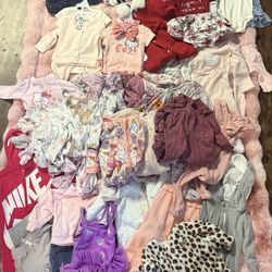 HUGE GIRLS 6-9 Month Lot!!!