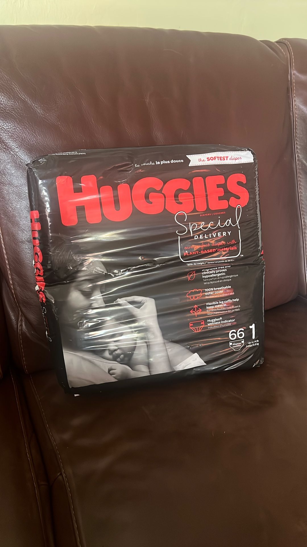 Huggies diapers Size 1