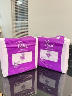 Poise Maximum Absorbency, Long Length, 90 Count