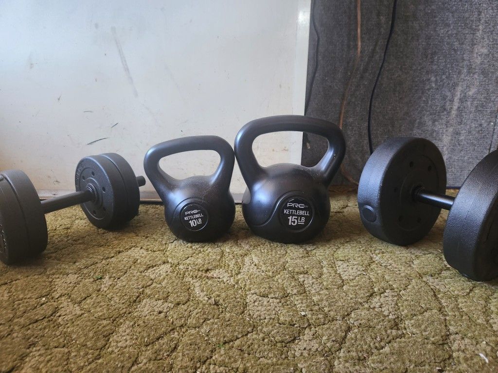 Weights and stepper