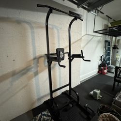 Power Tower Pull up Dip Station
