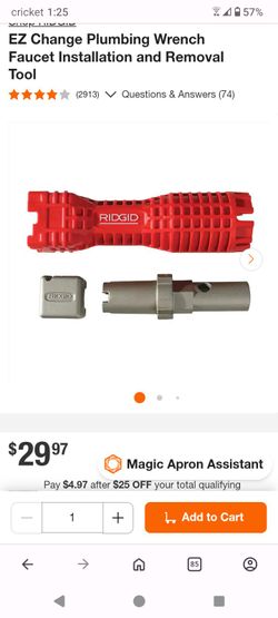 Easy Change Faucet Tool