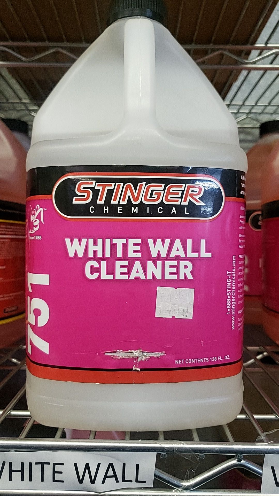 1 gallon white wall cleaner