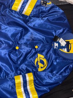 Starter NFL Los Angeles Rams Satin Bomber Jacket