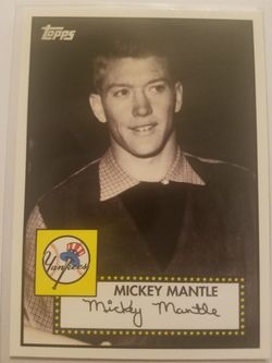2007 Topps Mickey Mantle