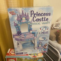 Princess Castle Musical Vanity 