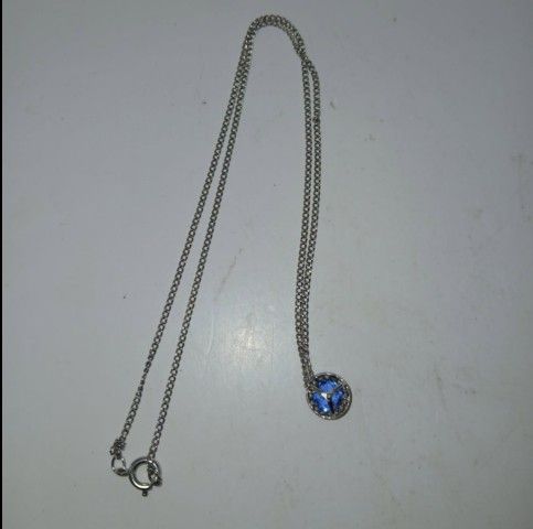 Ati 925 ch slide pendant and chain